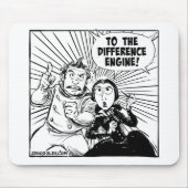 Zum Unterschied-Motor Mousemat Mousepad (Vorne)