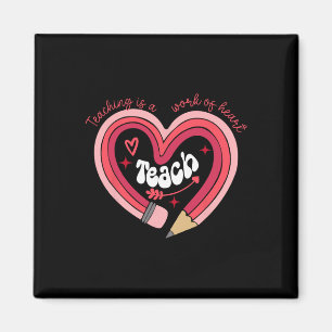 Zum Valentinstag der Lehrerinnen und Lehrer: Unter Magnet