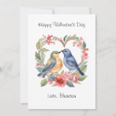 Zum Valentinstag Foto Valentine Mitteilungskarte (Vorderseite)