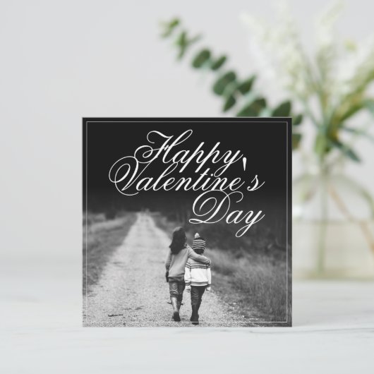 Zum Valentinstag - Seite an Seite (Stehend Vorderseite)