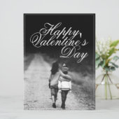 Zum Valentinstag - Seite an Seite (Stehend Vorderseite)