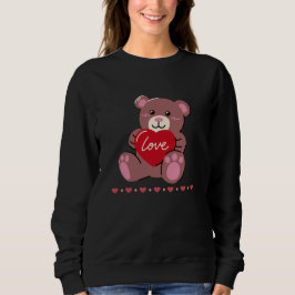 Zum Valentinstag Sweatshirt