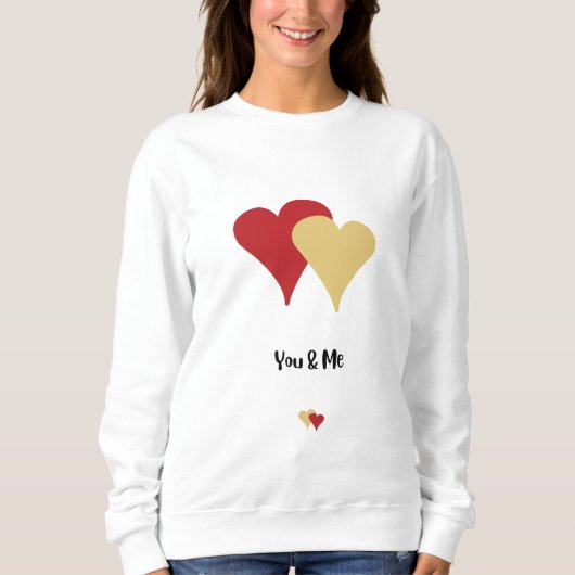 Zum Valentinstag - Valentinstag für Liebhaber Sweatshirt (Vorderseite)