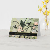 Zum Vater (Abschied von einem tödlich kranken erwa Karte (Gelbe Blume)