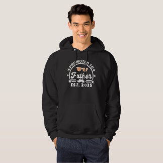 Zum Vater befördert Erw. 2025 - Neuer Papa Hoodie