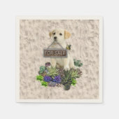 Zum Verkauf angebotene Succula Serviette (Vorderseite)