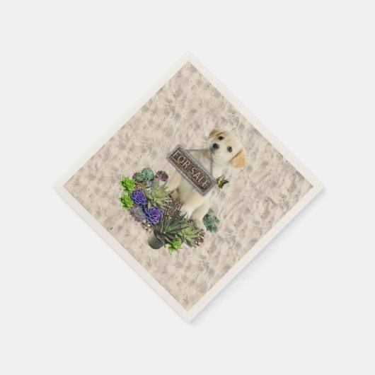 Zum Verkauf angebotene Succula Serviette (Ecke)