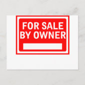 Zum Verkauf durch den Eigentümer Postkarte (Vorderseite)