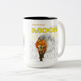 Zum Wandern geboren Fuchs Mond Tasse