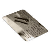 Zum Woll eines Nagels... Sprichwort Magnet 3" mal  (Rechte Seite)