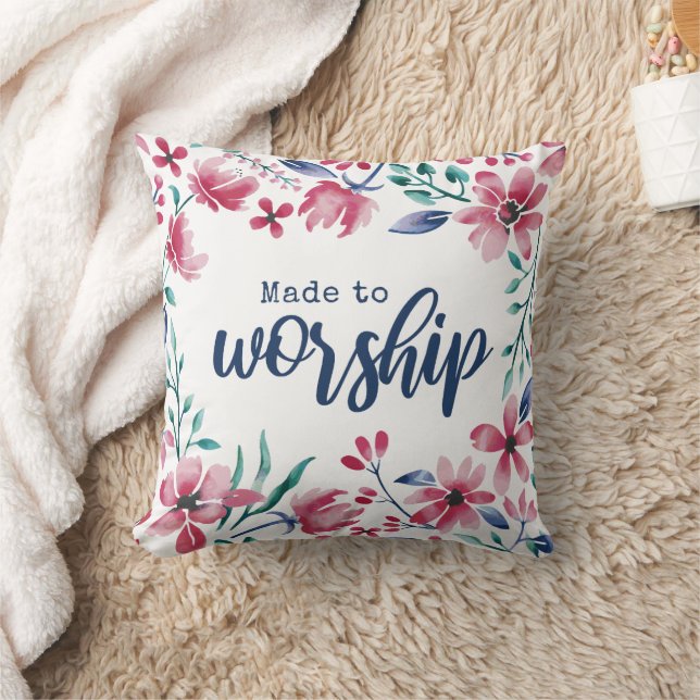 Zum Worship Throw Kissen gemacht (Decke)