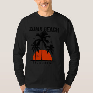 Zuma Beach California Surfboard T-Shirt
