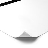 Zuma Beach LA Rail Beach Poster (Ecke)