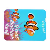 Zuma Beach LA Rail Beach Poster Magnet (Horizontal)
