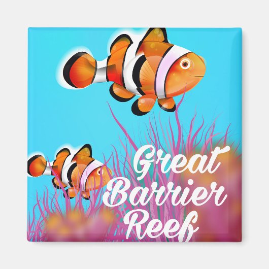 Zuma Beach LA Rail Beach Poster Magnet (Vorne)
