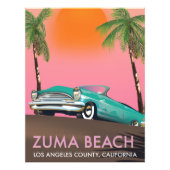 Zuma Beach Los Angeles Landkreis Kalifornien Fotodruck (Vorne)