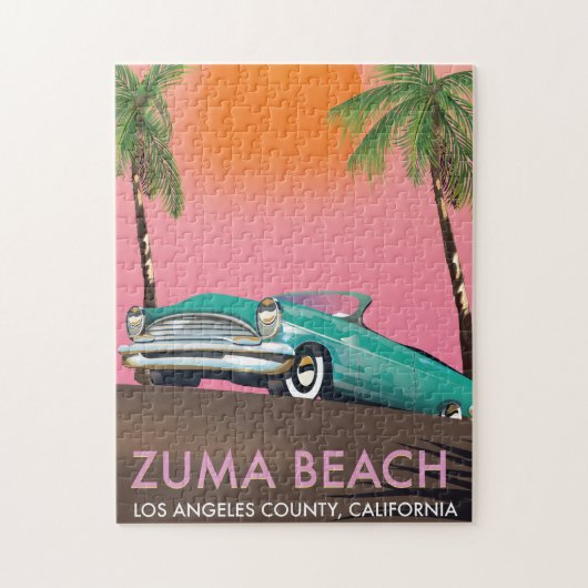 Zuma Beach Los Angeles Landkreis Kalifornien Puzzle (Vertikal)