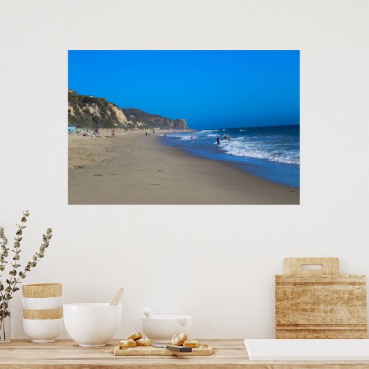 Zuma Beach Poster (Küche)