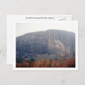 Zuma Rock, Nigeria Postkarte (Vorne/Hinten)