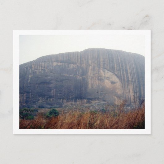Zuma Rock, Nigeria Postkarte (Vorderseite)