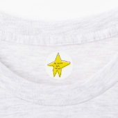 Zumindest hast du versucht - gelber Stern Etiketten (Befestigt)