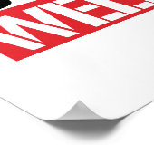 Zumindest läuft der Krieg gegen die Frauen gut Poster (Ecke)