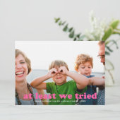 Zumindest lustig versuchten wir Weihnachten Foto P (Stehend Vorderseite)