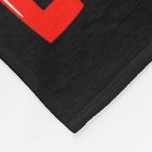 Zumindest mein Bernedoodle liebt mich Valentins Si Fleecedecke (Ecke)