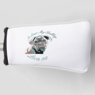 Zumindest meine Bulldog-Liebe Golf Headcover