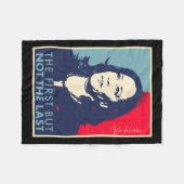 Zunächst aber nicht die letzte Kamala Harris Vp Vi Fleecedecke (Vorderseite (Horizontal))
