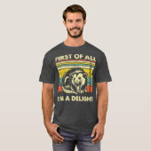 Zunächst einmal bin ich ein erstaunlicher sarkasti T-Shirt (Vorne ganz)