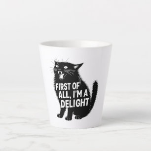 Zunächst einmal bin ich eine entzückende brüllende milchtasse