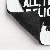 Zunächst einmal bin ich eine Freude, brüllende sch Mousepad (Ecke)