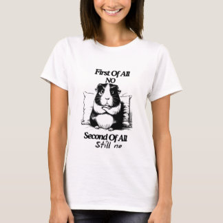 Zunächst einmal ist kein zweiter Punkt immer noch T-Shirt