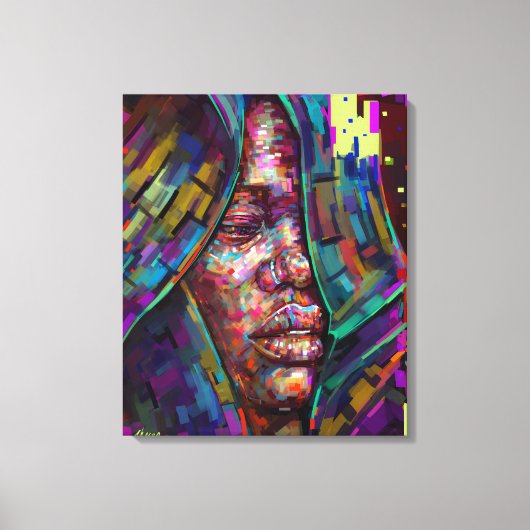 Zunahme der Angst Leinwanddruck (Vorderseite)