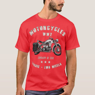 Zundapp KS 600 Retro-Vintage-Motorrad WW2 T-Shirt