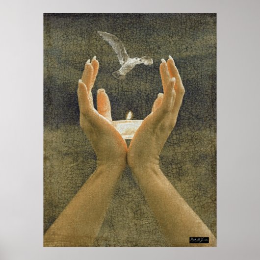 Zünde deine Flamme an und deine Leidenschaft wird  Poster (Vorne)