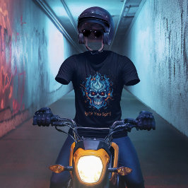 Zünden Sie Ihren Geist mit diesem kühlen, flammend T-Shirt