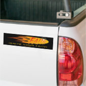 Zünden Sie Ihren Glauben Autoaufkleber (Auf Lkw)