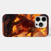 Zünden Sie Ihren Stil: Feuer Mythische Kreatur Case-Mate iPhone Hülle (Rückseite (Horizontal))