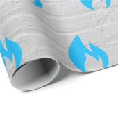 Zündpapier Geschenkpapier (Rolleneckpunkt)