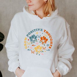 Zunehmende positive Gedanken | Geschenk des Lehrer Hoodie