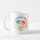 Zunehmende positive Gedanken | Geschenk des Lehrer Kaffeetasse (Links)