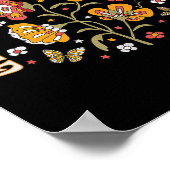 Zunehmende positive Gedanken über die psychische G Poster (Ecke)