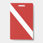 ZUNEHMENDE SCUBA-DIVERE AUSWEIS (Rückseite)