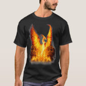 Zunehmender Phoenix-Feuerfenix (2) T-Shirt (Vorderseite)