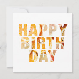 ZUNEHMENDES BILD-Happy Birthday Card Einladung