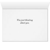 Zunehmendes orangefarbenes Denken Ihrer Karte (Innenansicht Horizontal (Unten))