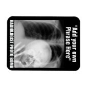 ZUNEHMENDES RADIOLOGISTISCHES FOTO BOME MAGNET (Horizontal)