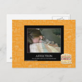 Zuneigung Postkarte (Vorne/Hinten)